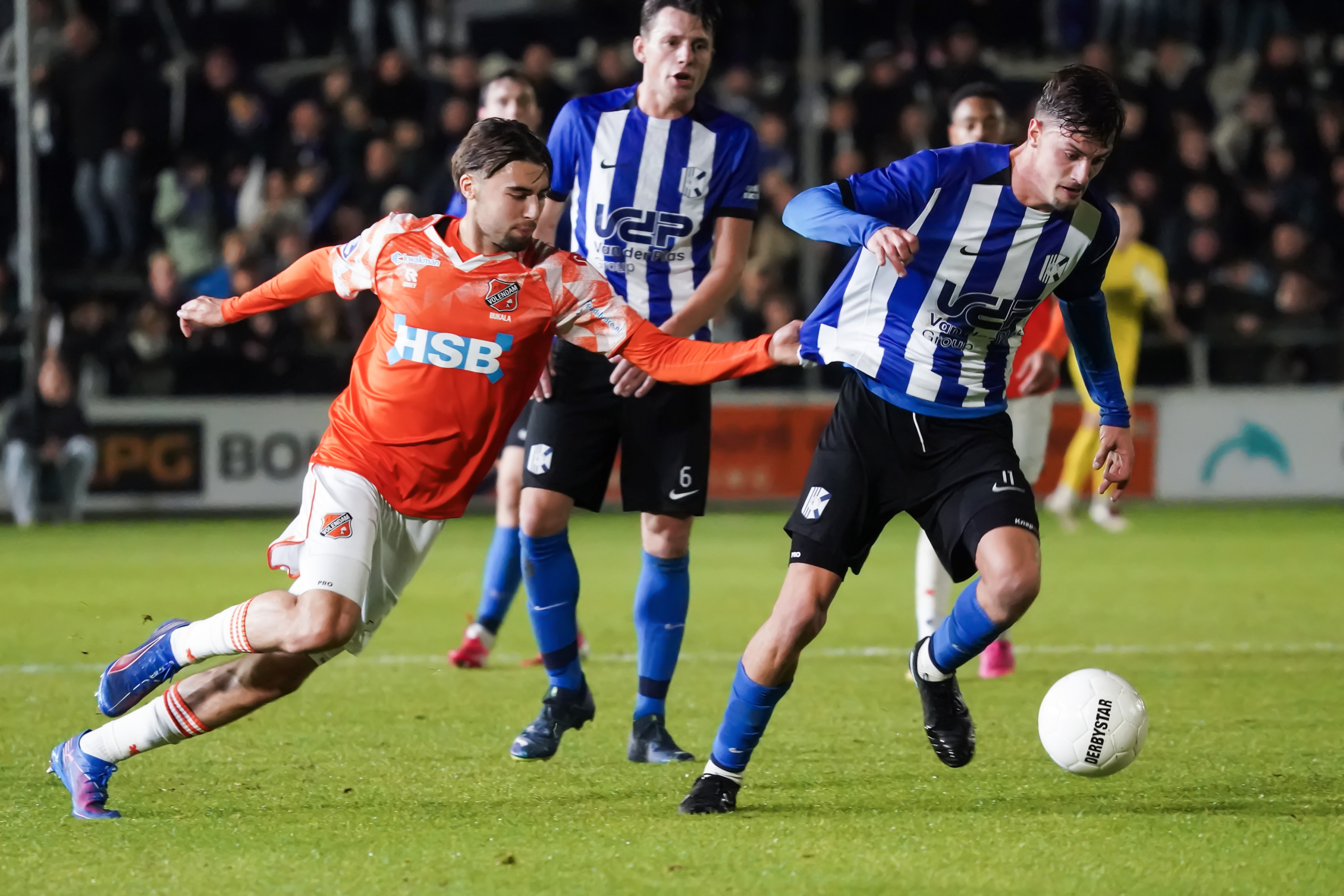 Quick Boys na nipte nederlaag tegen FC Volendam vroeg uit het bekertoernooi